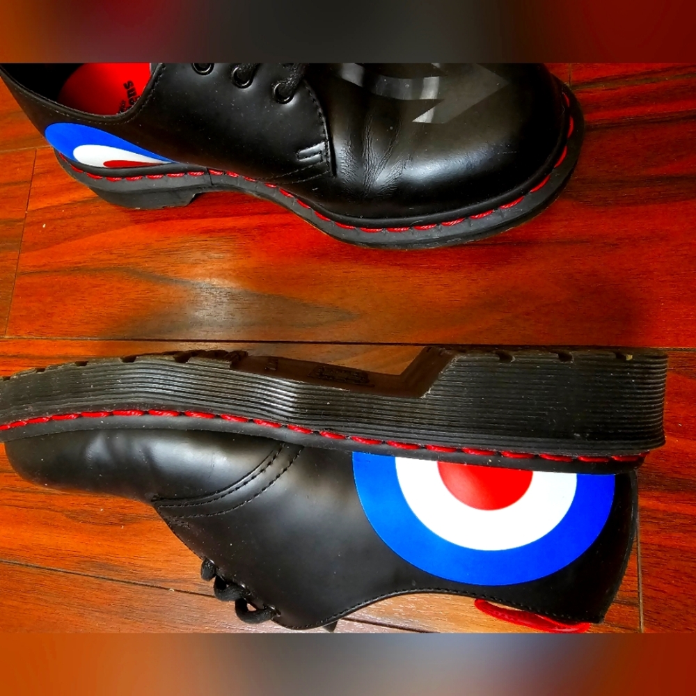 Limited Edition Dr. Martens The Who Oxfords size UK 5/US 7